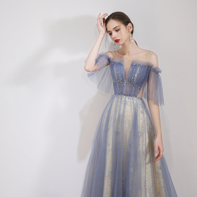 Dinner Party Annual Meeting Host Dress Long Party Dress Small Dress