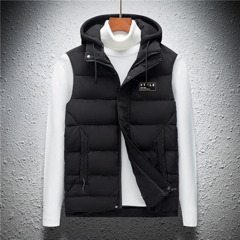 Men's Fashion Vest Versatile Down Jacket (Available)