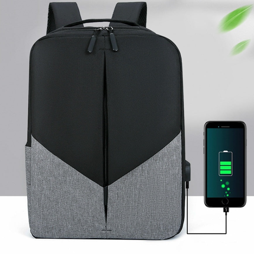 Men's Leisure Travel Large Capacity Three-piece Multifunctional USB Backpack (Available)