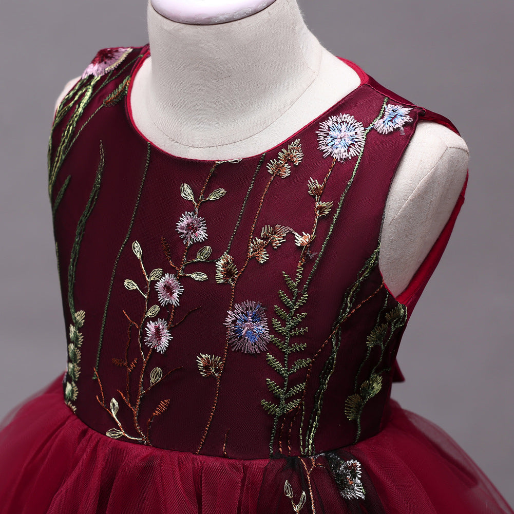 Embroidered Kids Dress