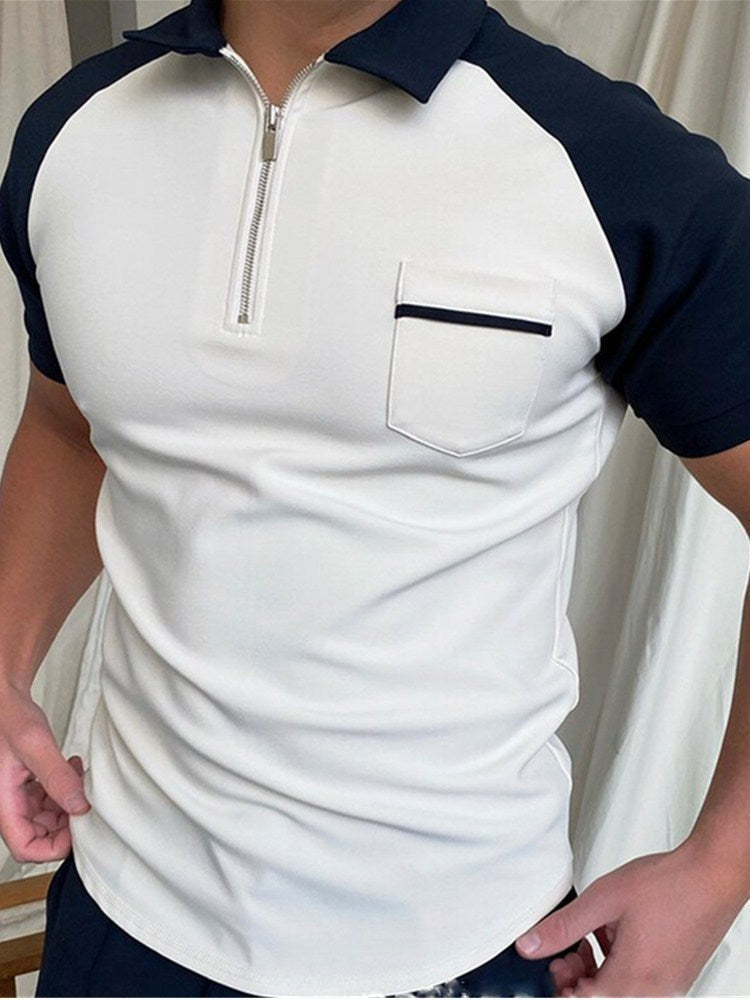 Men's Polo Shirt Men Solid Polo Shirts Brand Men Short-Sleeved Shirt Summer Shirt Man Clothing   (Available)