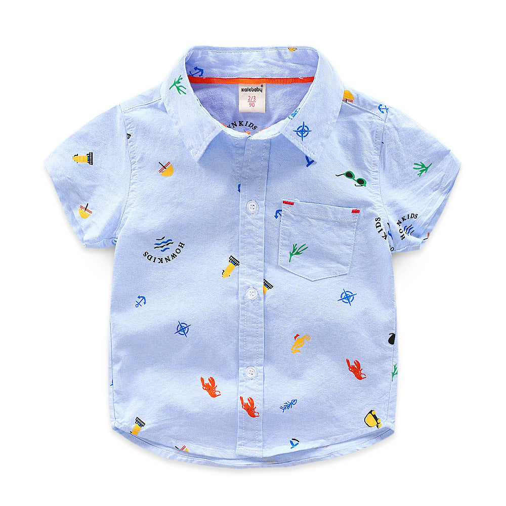 Boys short sleeve shirt New Style