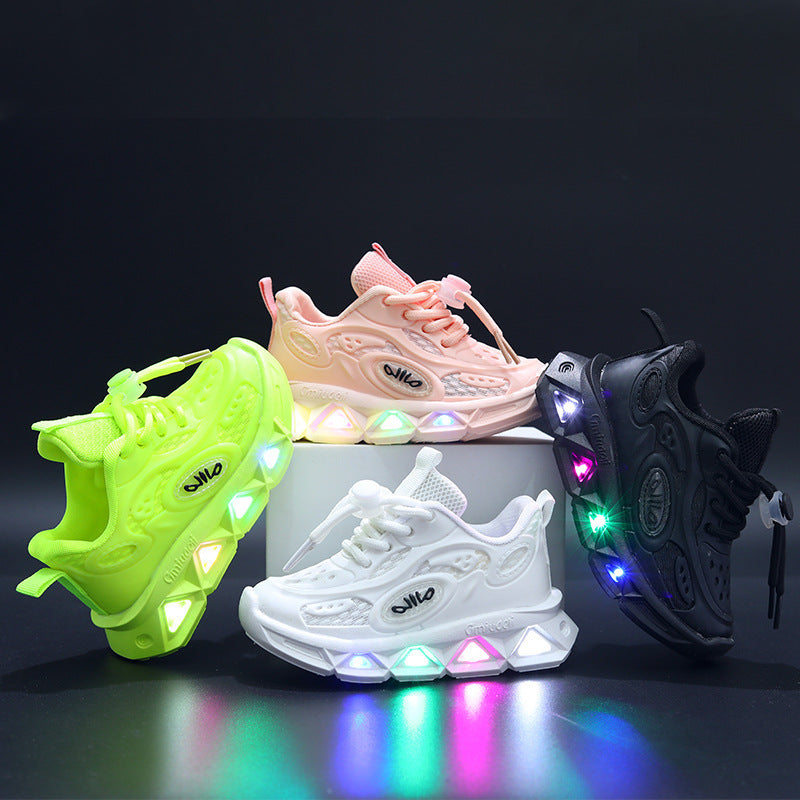 Children's Sneaker Light-on Shoes (Available )