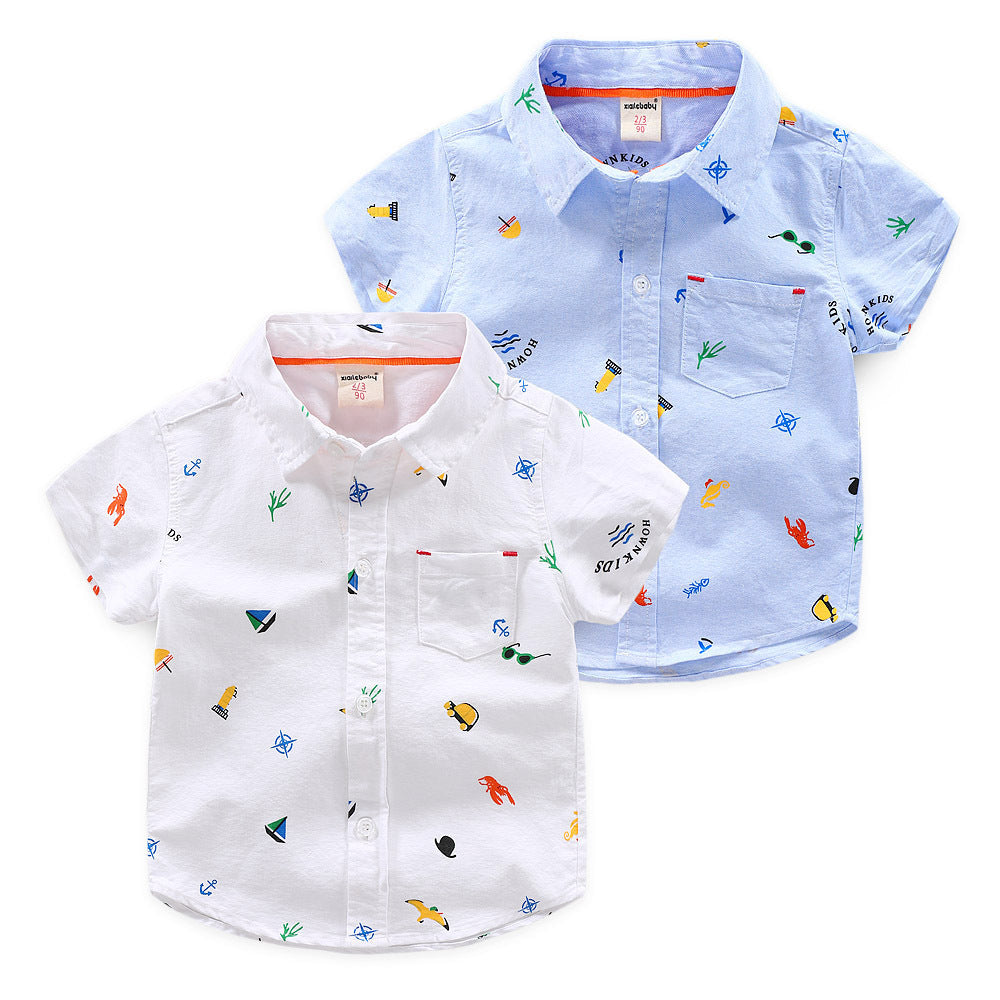 Boys short sleeve shirt New Style
