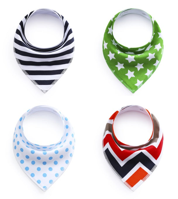 Saliva towel double fleece baby bib bib