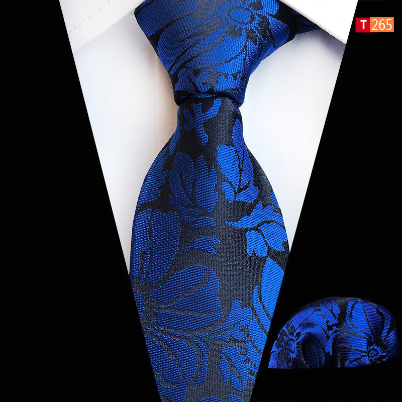 Men's Suit Accessories Red Floral Tie (Available)