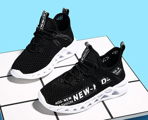 New Mesh Kids Sneakers Lightweight Children Shoes Casual Breathable Boys Shoes Non-slip Girls Sneakers[available]