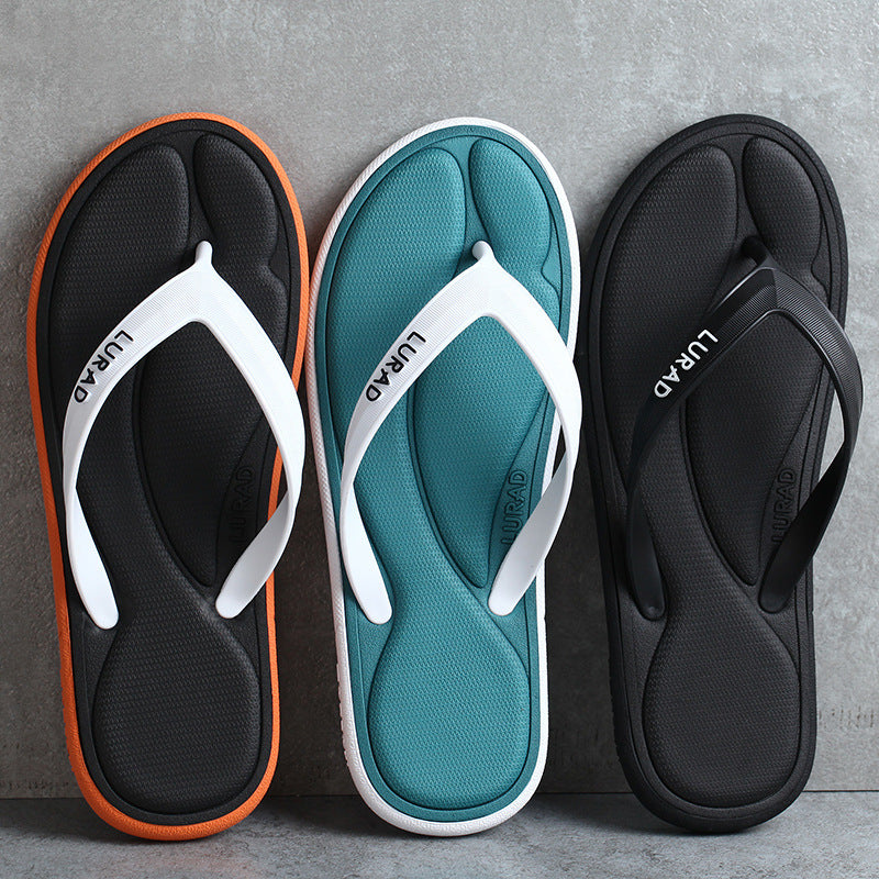 Men's Comfortable Summer Flip-Flops For Outdoor Wear Non-Slip Personality Sandals (Available)