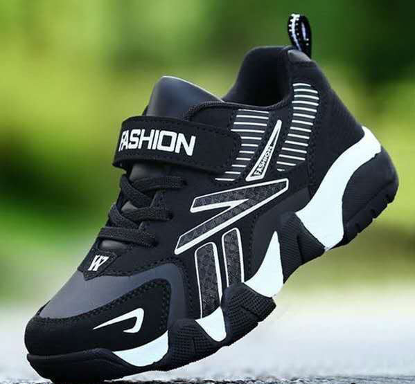 Sport Kids Sneakers Boys Casual Shoes For Children Sneakers Girls Shoes Leather Anti-Slippery Fashion Tenis Infantil Menino Mesh   (Available)