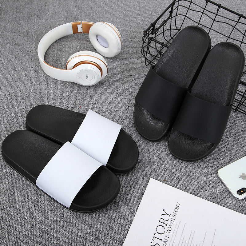 Shoes for Men Slippers Summer Home Slippers Men Black White Fashion Brand Men Shoes Non-slip Slides Men Luxury Designers Slides (Available)