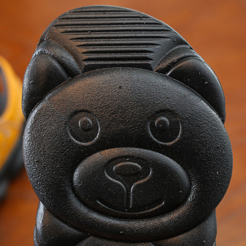 Children's Sandals Summer New Beach Sandals Leather Cowhide Breathable And Comfortable (Available)