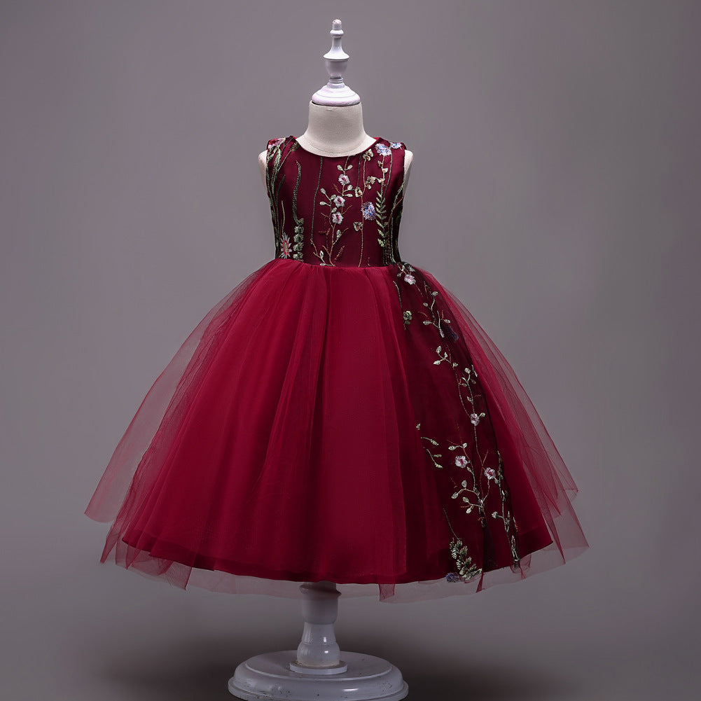 Embroidered Kids Dress