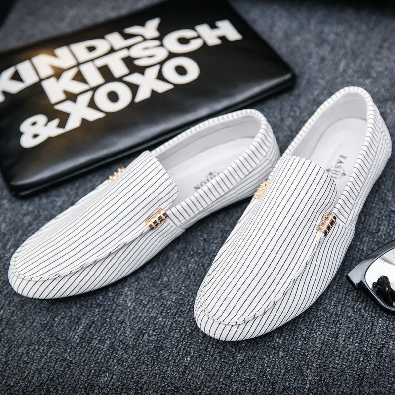New Korean version of the wild lazy shoes men