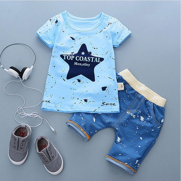 summer baby boys outfits sports  (Available)