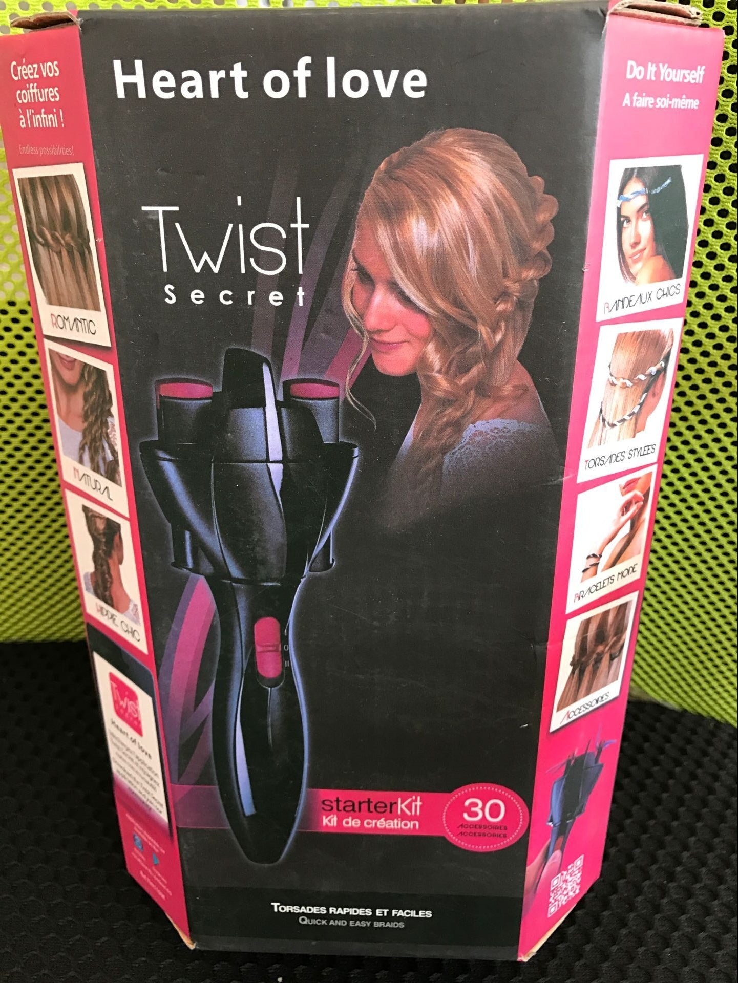 Automatic Hair Braider Hair Twister USB Electric Braiding Machine DIY Magic Roller Styling Tool Styler Bun Maker (Available)