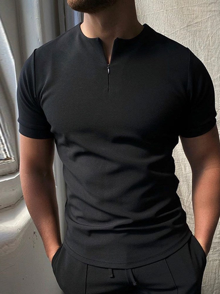 Men's Polo Shirt Men Solid Polo Shirts Brand Men Short-Sleeved Shirt Summer Shirt Man Clothing   (Available)