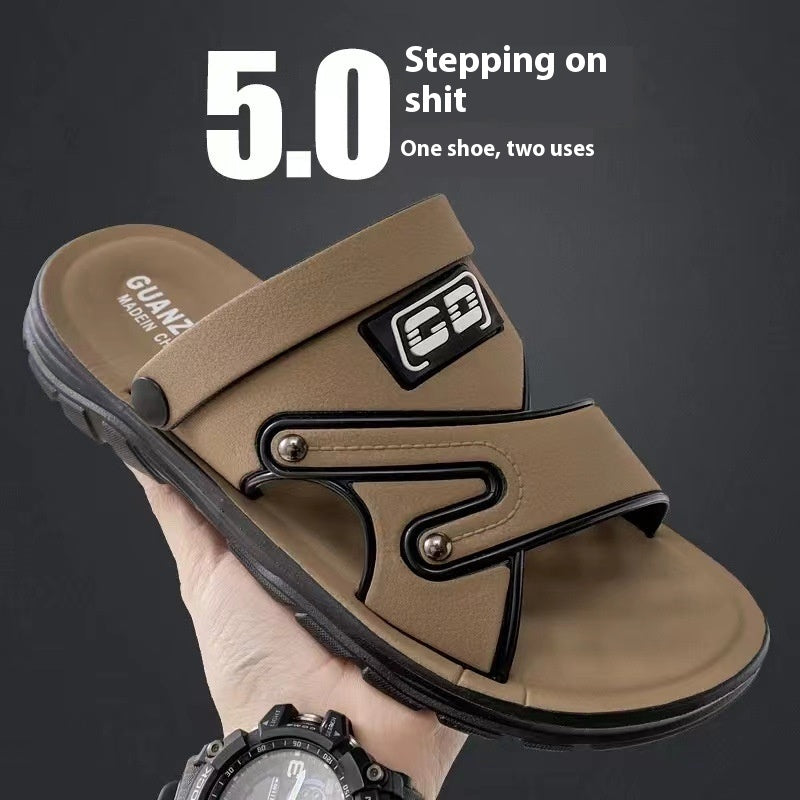 Summer Men's Platform Non-slip Beach Sandals (Available)