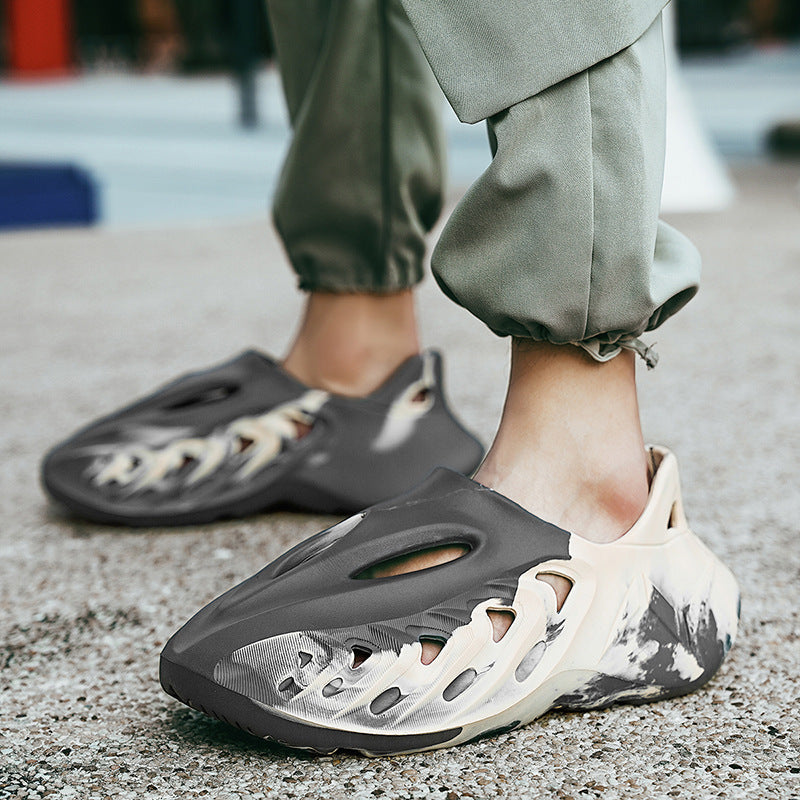 Camouflage Coconut Hole Shoes Men (Available)