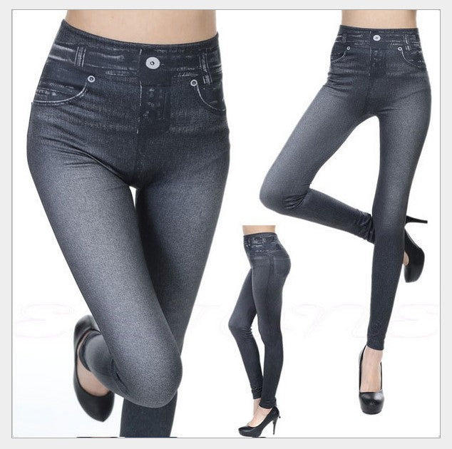 leggings women spring and autumn high waist outer wear one-piece pants  (Available)