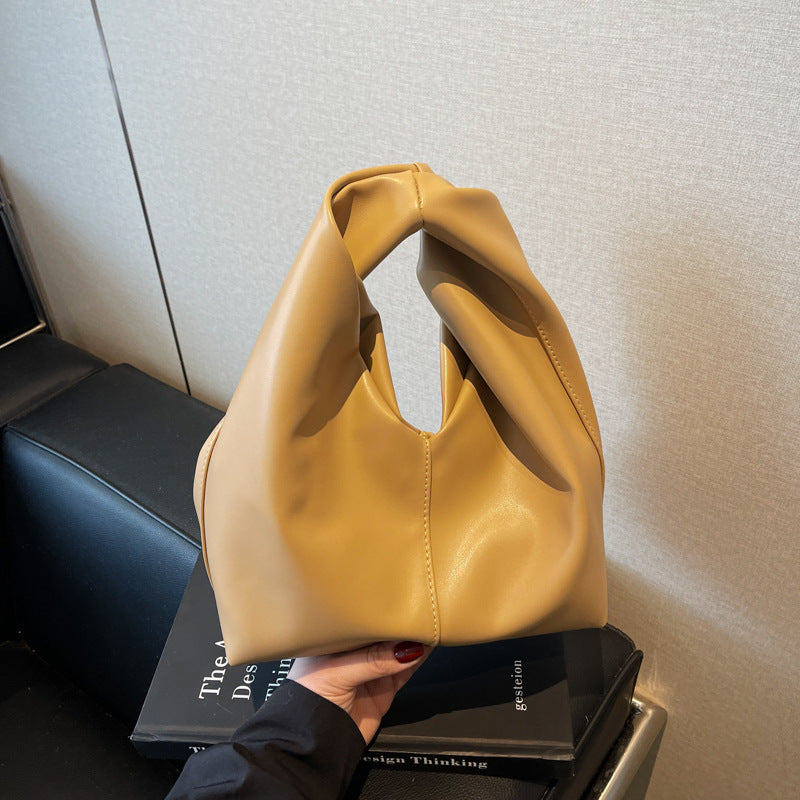 Idle Style Casual Cloud Spring And Summer New Simple Handbag For Women