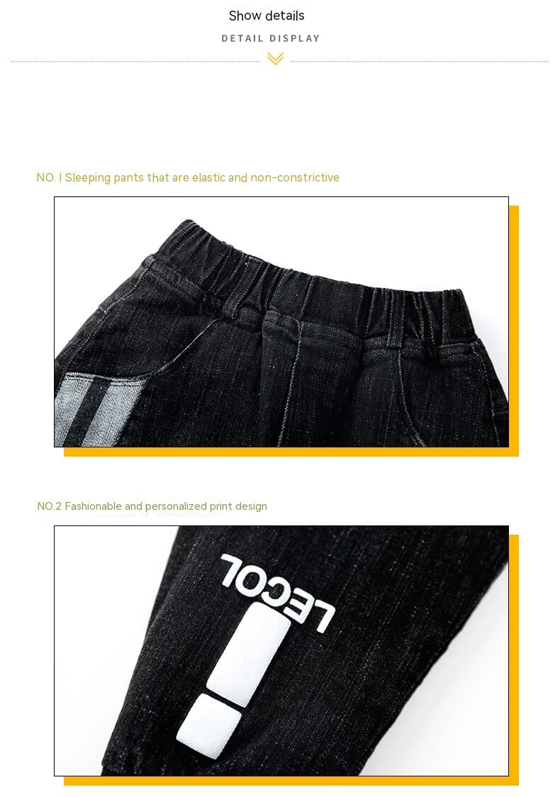 Boys' Denim Trousers Trousers Children's Clothing  (Available)