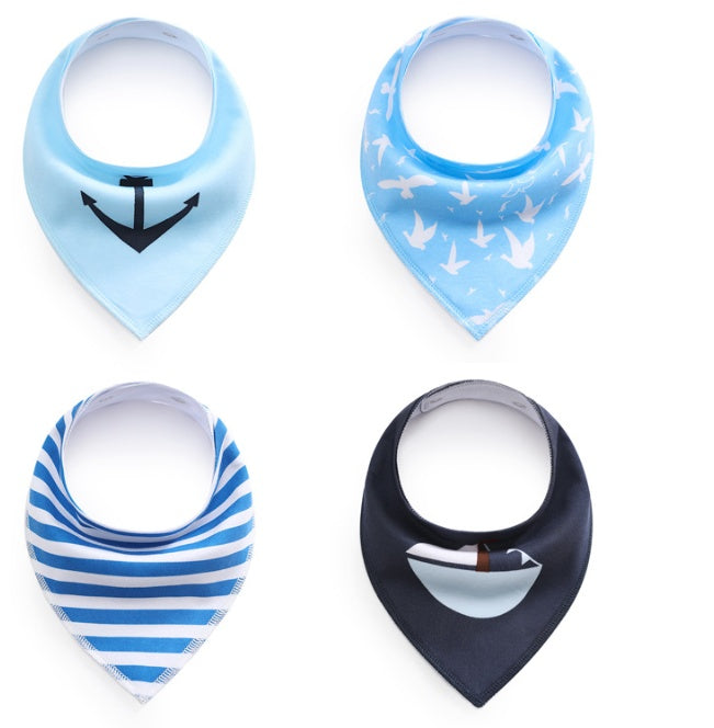Saliva towel double fleece baby bib bib
