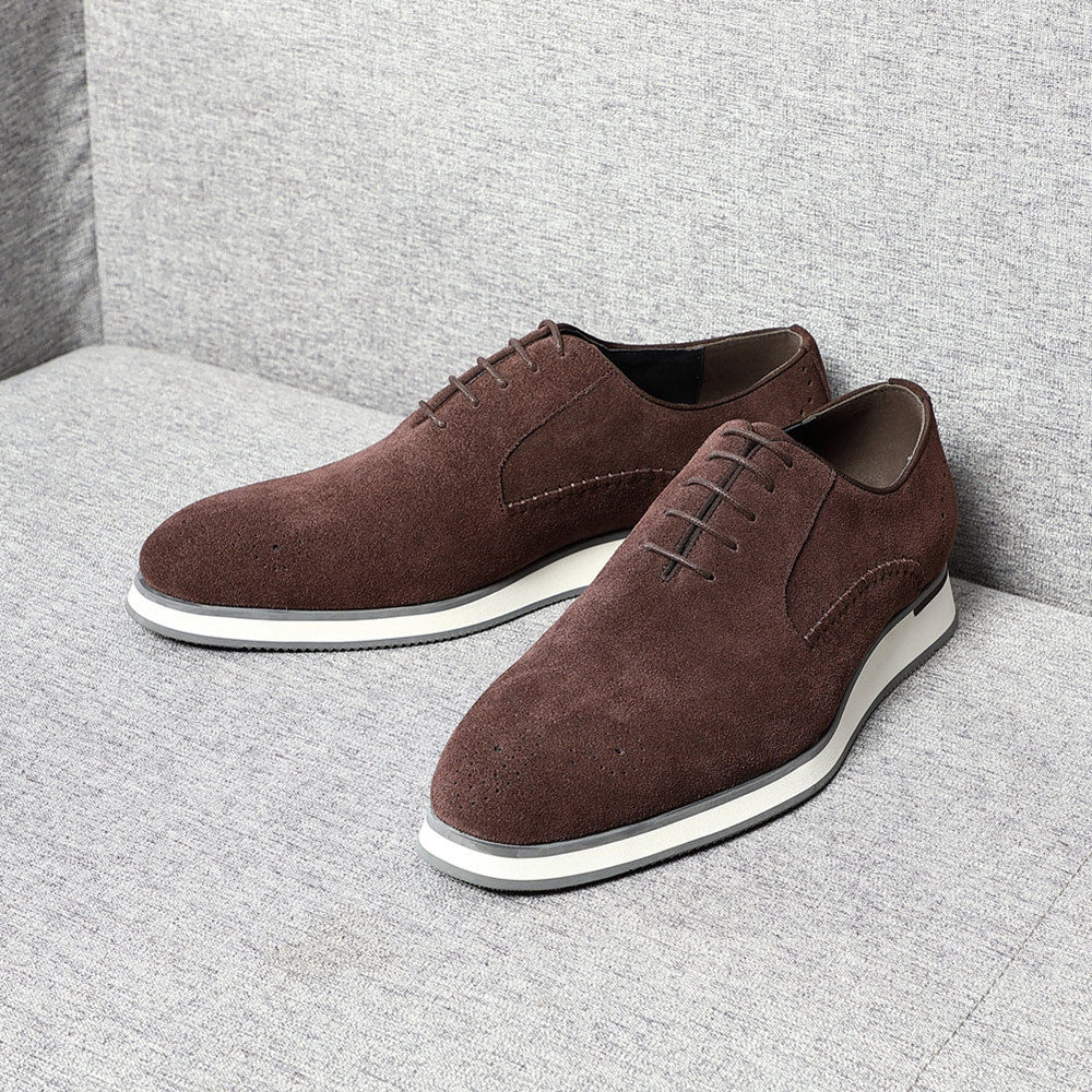 All-matching British Style Suit Business Formal Wear Leather Shoes