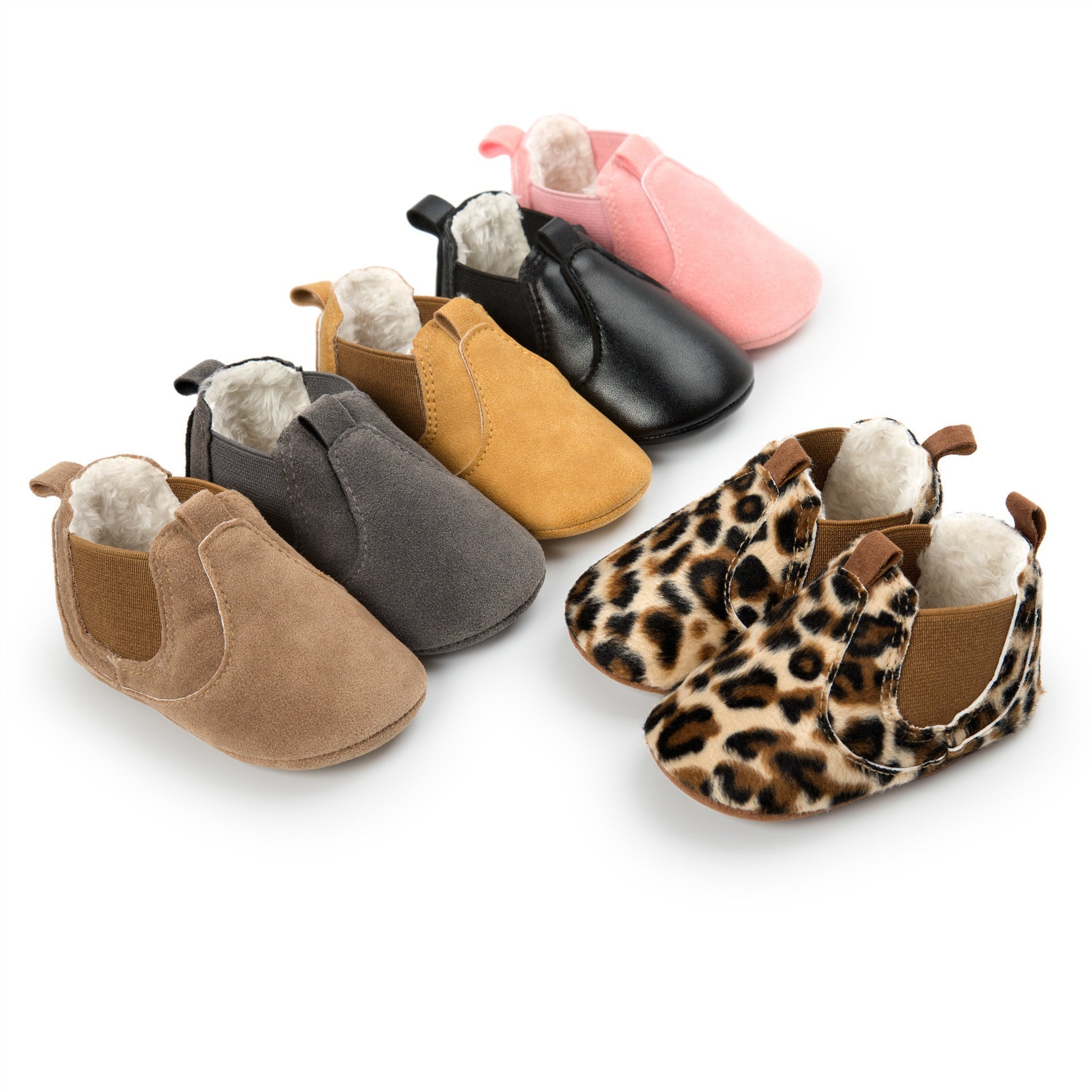 PU Leather Shoes Newborn Baby  Walker Sneakers Shoes (Available)