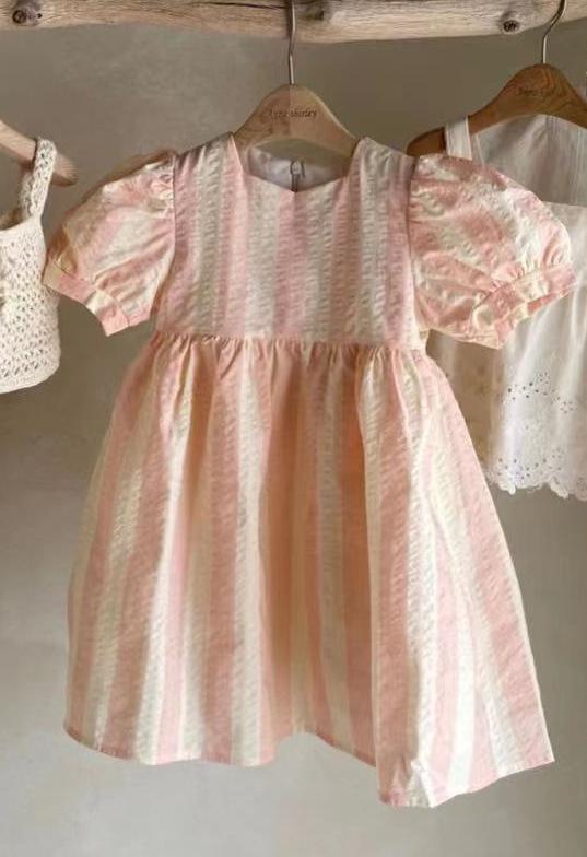 Summer Striped Thin Round Neck Climbing Suit
