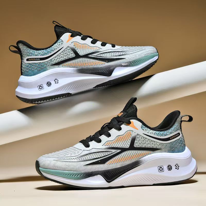 Ultralight Running Shoes Sneaker Breathable Shock Absorption Soft Bottom  (Available)
