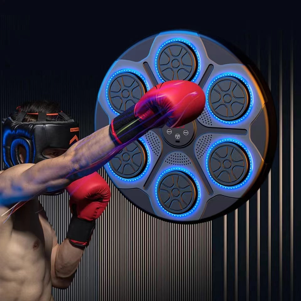 Fitness Trainer Boxing Game Training Machine USB Charging Wall Target for Boxing Sports Fitness Agility Reaction  ( Available )