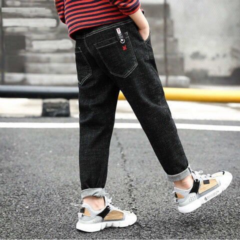 Boys' Denim Trousers Trousers Children's Clothing (Available)