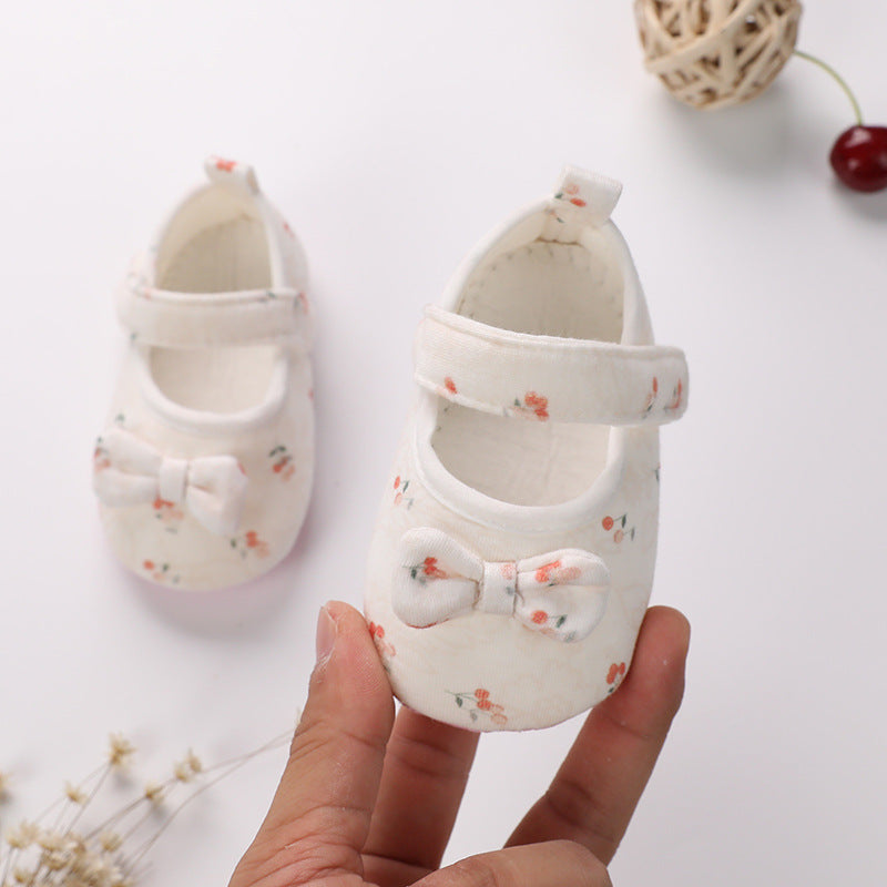 Color Cotton Toddler Shoes Soft Sole Newborn Baby Shoes  Male And Female Baby Shoes