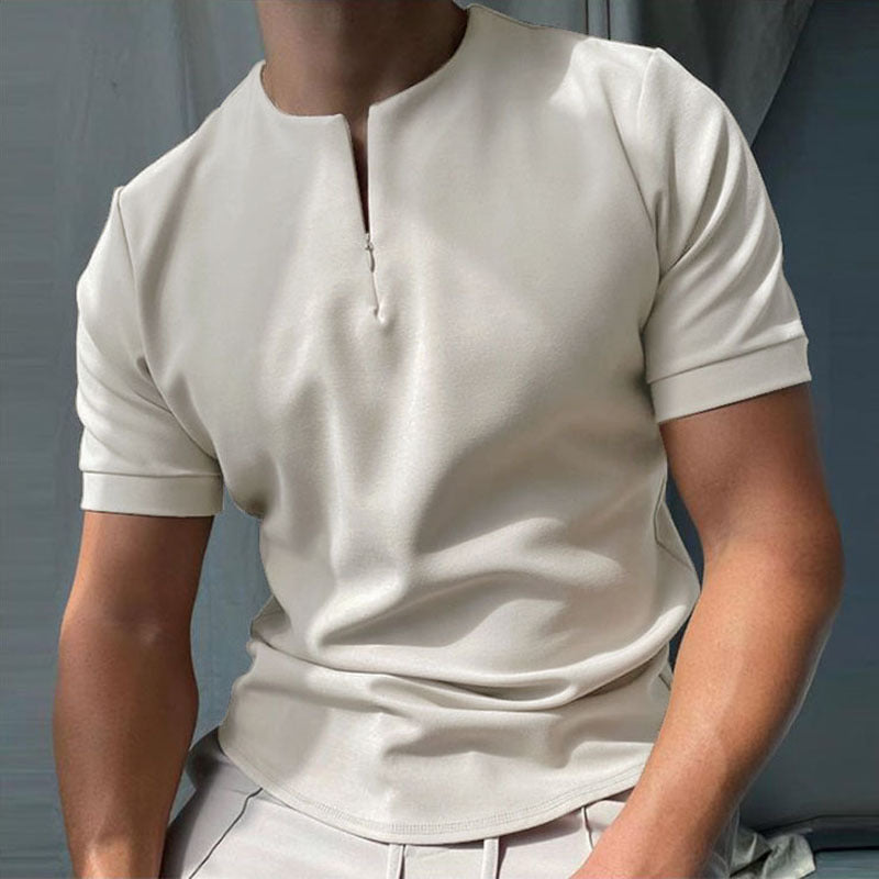 Men's Polo Shirt Men Solid Polo Shirts Brand Men Short-Sleeved Shirt Summer Shirt Man Clothing   (Available)