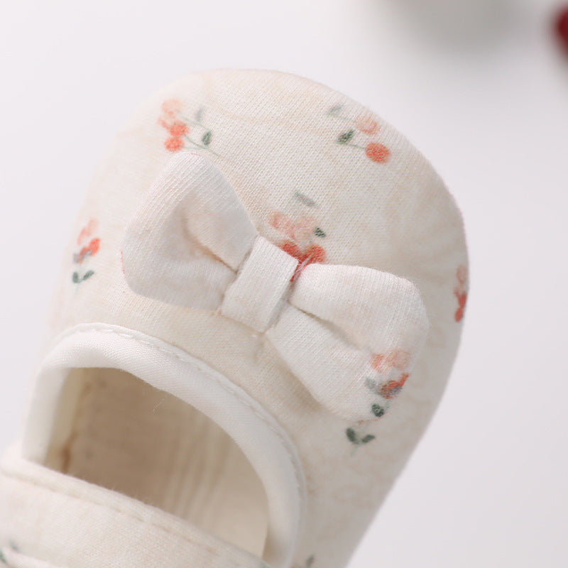Color Cotton Toddler Shoes Soft Sole Newborn Baby Shoes  Male And Female Baby Shoes