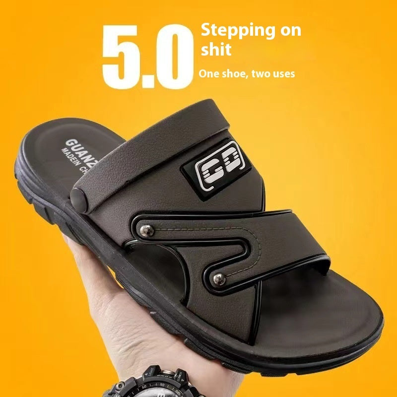 Summer Men's Platform Non-slip Beach Sandals (Available)