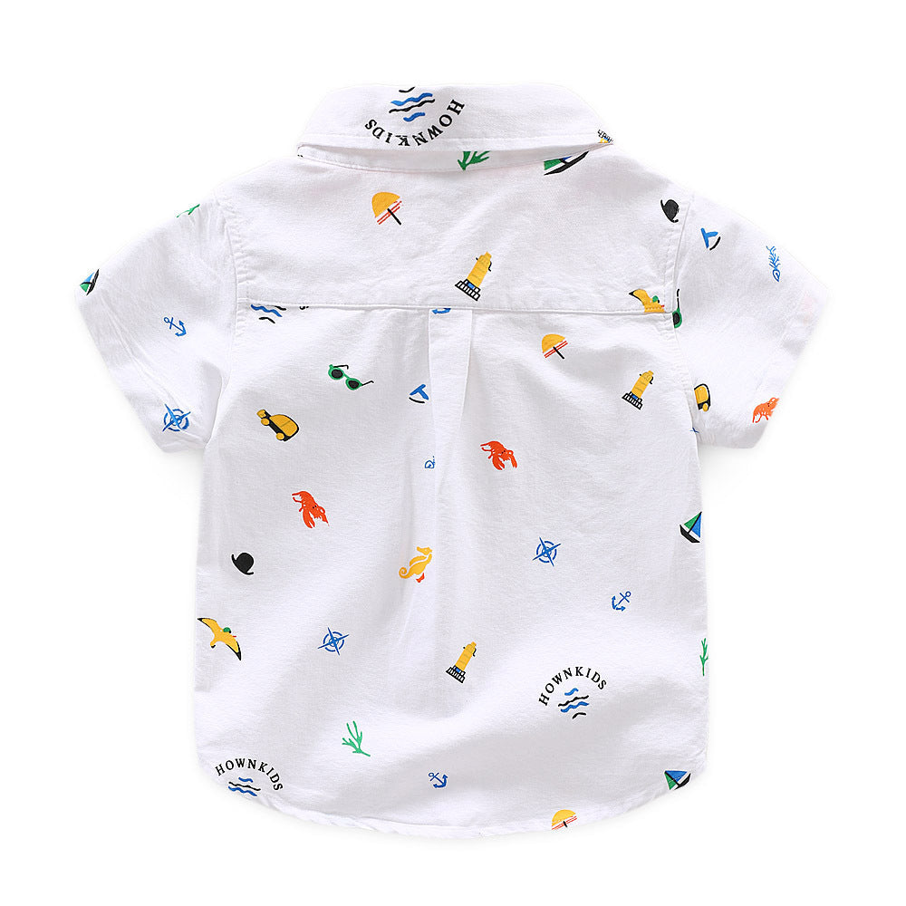 Boys short sleeve shirt New Style