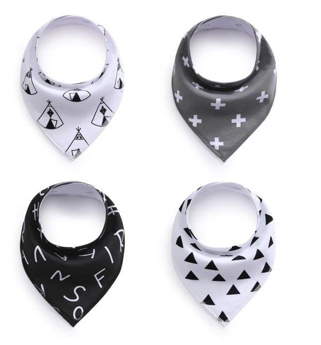 Saliva towel double fleece baby bib bib