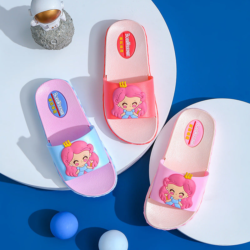 Summer Children Cartoon Non-slip Soft Bottom Sandals (Available)