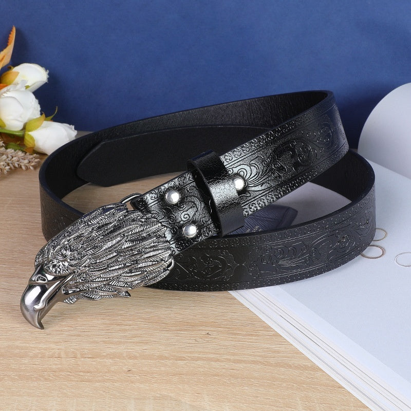 Belt Cow Head Buckle Men (Available)