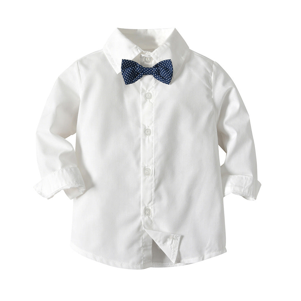 Boys Autumn Clothing Children's Suit Three-piece Set