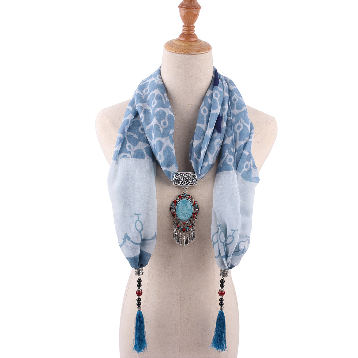 Pendant Scarf - Style 13