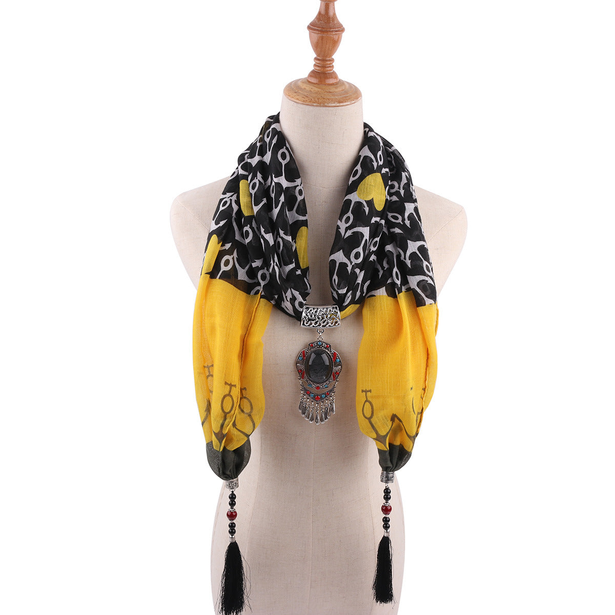 Pendant Scarf - Style 13