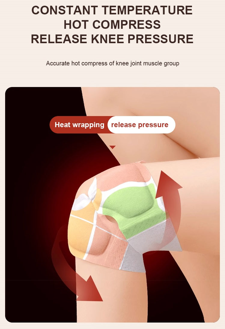 Self Heating Pain Relief Warm Knee Patch Pad (সেলফ হিটিং ব্যথা উপশম ওয়ার্ম হাঁটুর প্যাচ প্যাড)    (Available)
