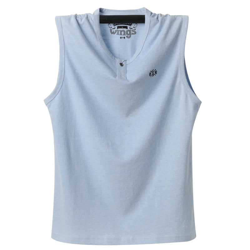 Tank Tops Men Men's Sweat Big Yards Men Vest Vest Summer Comfortable Cool Super Large Sleeveless Cotton Undershirt Plus Size 6XL