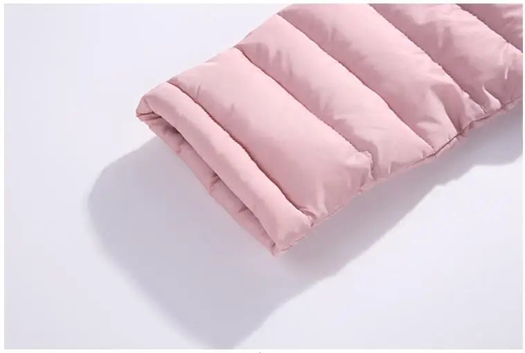 Autumn Winter Outerwear Jacket For Boys Girls Clothes Cotton-Padded Hooded Kids Coat Children Clothing Parkas Soft Thin Overall