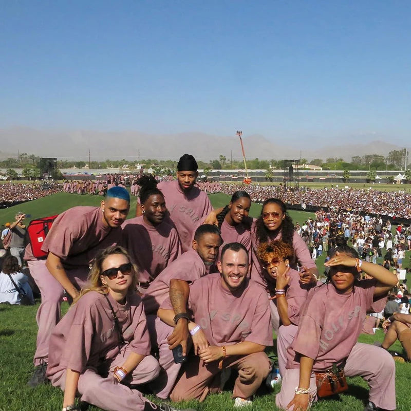 Sunday ServIce Kanye West T Shirt Vintage Oversized Printed Tshirts Men Women Hip Hip Top Tee Streetwear