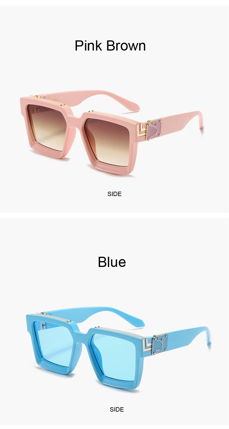 Classic Sunglasses Men Women Driving Square Frame Fishing Travel Sun Glasses Male Goggles Sports UV400 Eyewear