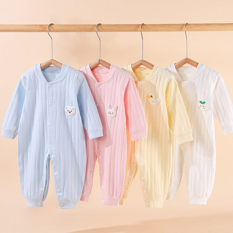 Baby onesie boneless newborn plush autumn outing clothing  (Available)