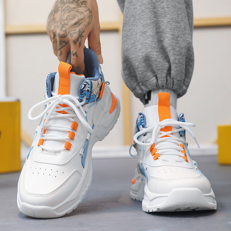 Men's Sports Versatile Height Increasing Insole Casual Running Shoes (Available)
